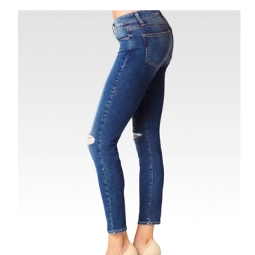 💙HP😻🇺🇸 Paige Verdugo Ankle 24 MID-RISE Keiran Destructed